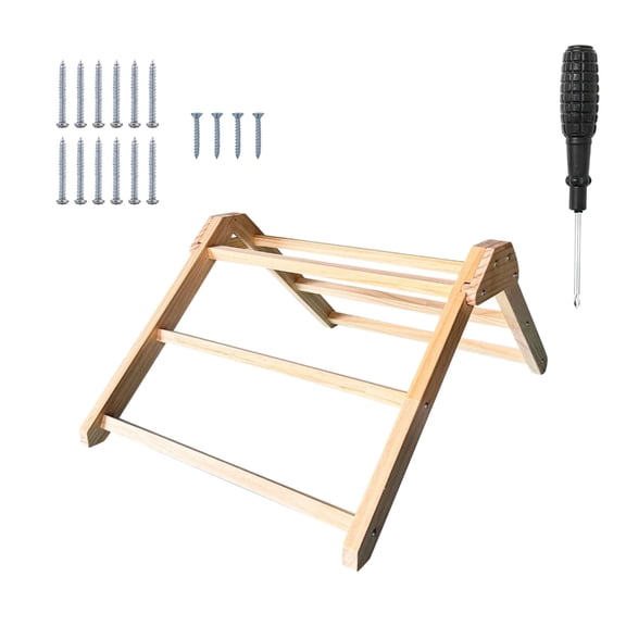 Multipurpose Bird Perches for Chickens Quail Pigeons Anti Spin Pine Wood Stand