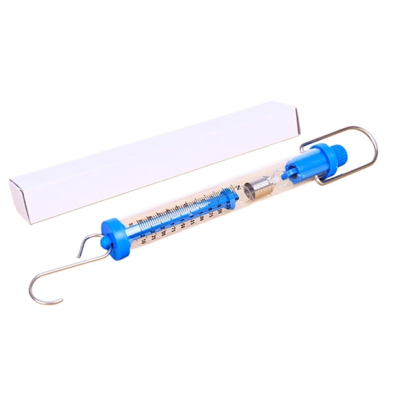 Multipurpose Blue Spring Scale With 1N 2.5N 5N 10N 20N 30N Capacity For Lab Experiments Physics Education Weight Measurement
