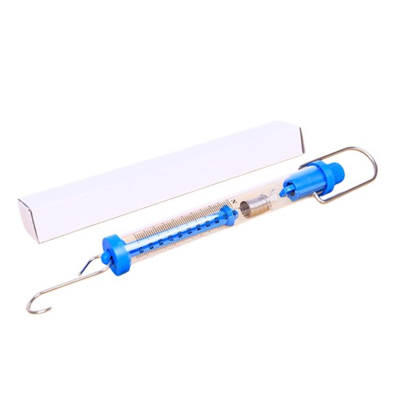 Multipurpose Blue Spring Scale With 1N 2.5N 5N 10N 20N 30N Capacity For Lab Experiments Physics Education Weight Measurement