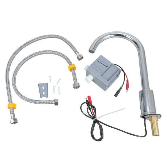 Multipurpose Brass Kitchen Faucet Sturdy Materials Mixing Valves Elevating Spouts with Easy Use Pull Rod Household Use