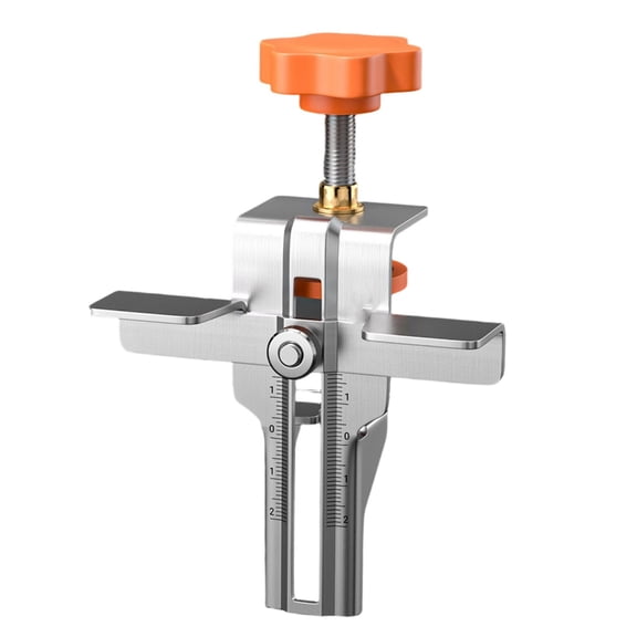 Multipurpose Cabinet Door Mounting Jigs Woodworking Cabinet Alignment Device For 10-38mm Panel Clear Scale Marking