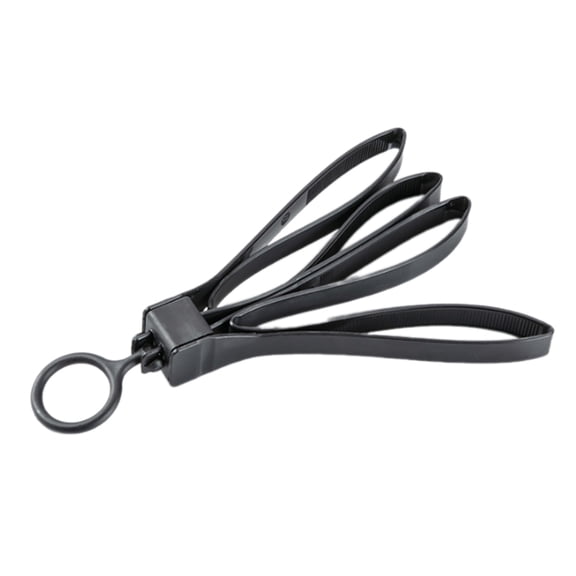 Multipurpose Cables Management Ties Nylon Cord Wrap for Indoor and Outdoor Applications Reusable and Resistant