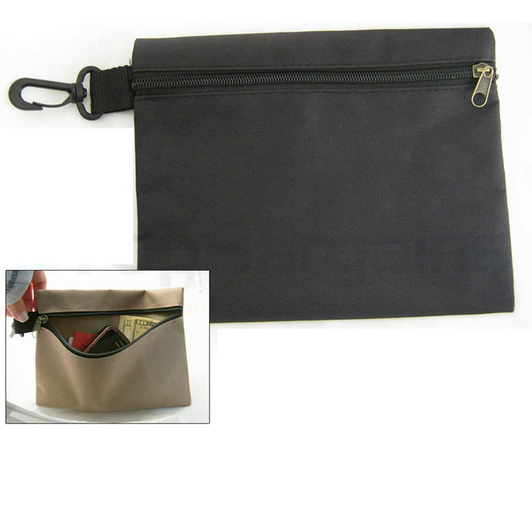 Blank Canvas Zipper Pouch Canvas Bags With Zipper Multipurpose