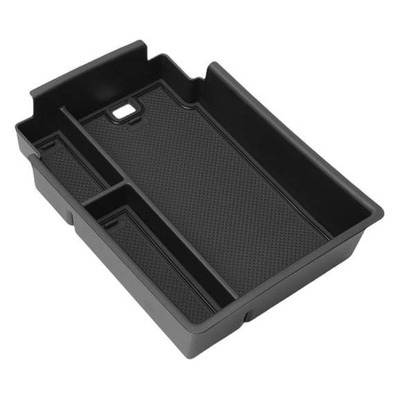 Multipurpose Car Armrest Storage Box Spacious Compartment Design Nonslip Base for 24 Car Models