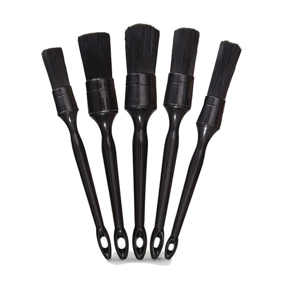 Multipurpose Car Brushes Snake Head Design Pack of 5 for Various Vehicles
