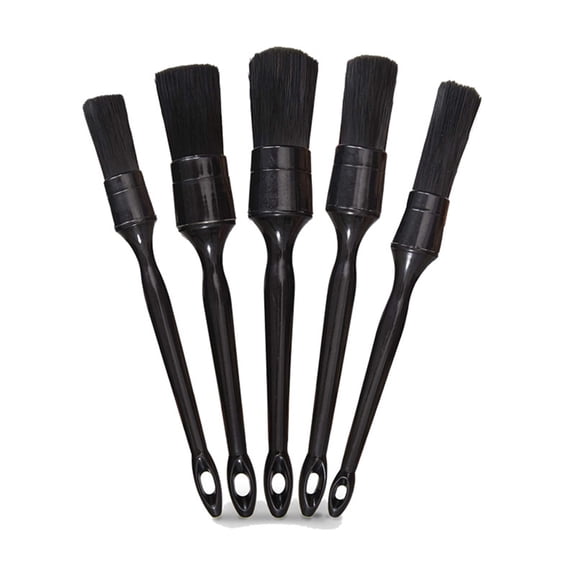 Multipurpose Car Cleaning Brushes Pack of 5 Snake Handle Brush for Various Vehicles Including Motorcycles