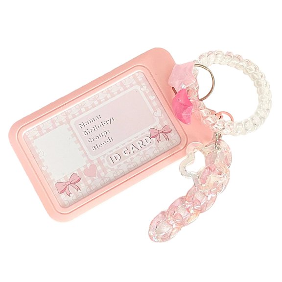Multipurpose Card Sleeve Sliding Action Organiser Case Clear Plastic Photo Cover