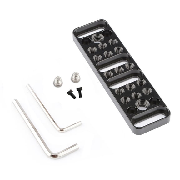 Multipurpose Cheese Plate Camera Base Plate With 1/4In & 3/8In Thread For Camera
