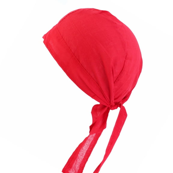 Multipurpose Chefs Hat Adjustable Bandana Design Hat Kitchen Cooking Hat Headgear For Restaurant Bakery Kitchen Supply