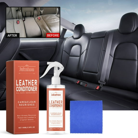 Multipurpose Cleaner Leather Conditioner Cleaner For Couch Furniture Leather Care Kit For Leather Couch Car Seat Apparel Boot Shoe 100ml