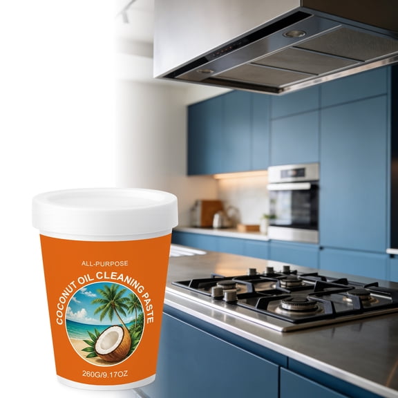 Multipurpose Cleaner, Non-Abrasive Residue-Free Scouring Paste for Stainless Steel, Ceramic, Cookware, Appliances, All-Purpose Household Cleaners for Home Users, Perfect Holiday