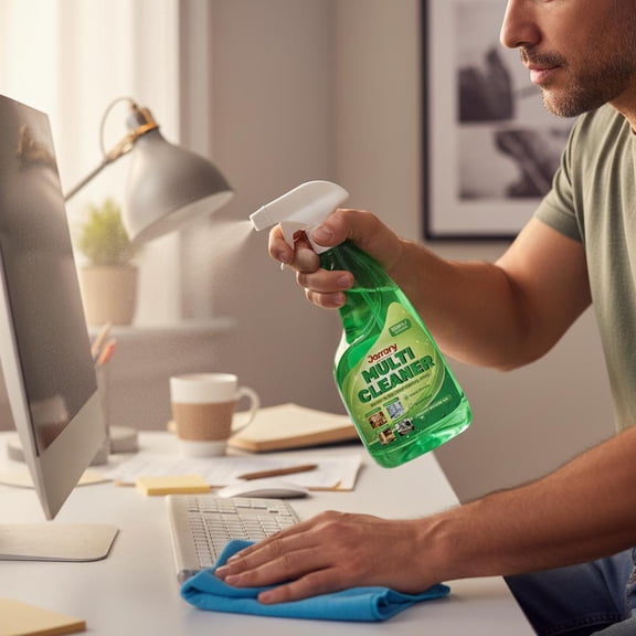 Multipurpose Cleaner Spray, 500ml All-Purpose Surface Cleaner with Natural Ingredients, Ready-to-Use Kitchen Bathroom Home Cleaning Solution