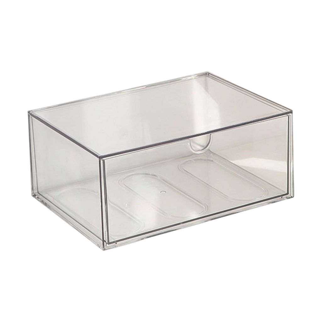 Multipurpose Clear Stackable Drawers – Kitchen & Bathroom Storage ...