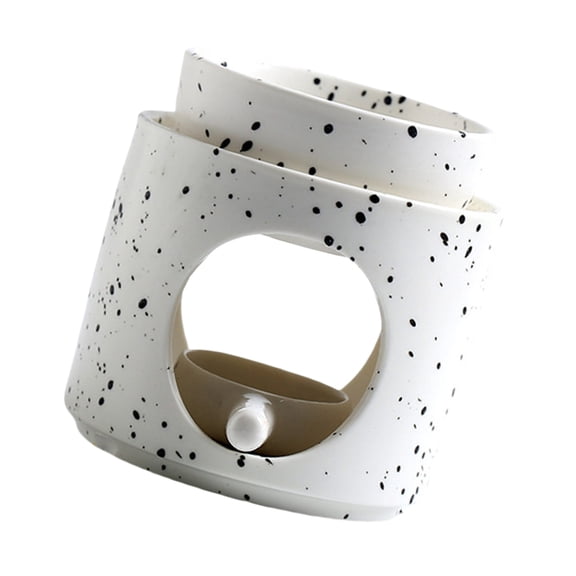 Multipurpose Colorful Dots Ceramics Fragrances Lamp for Bedroom or Studio Decors