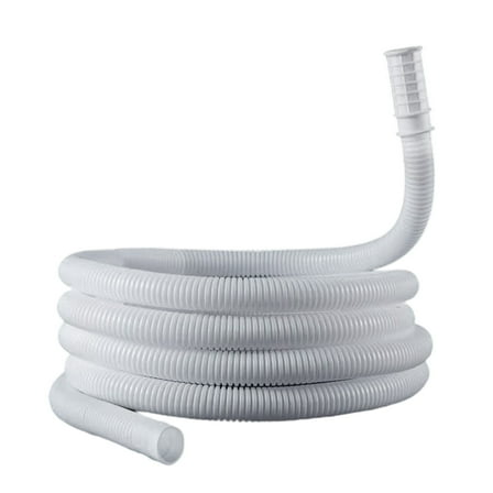 Multipurpose Condensate Hose Extension Heavy Duty Rubber Pipe Reinforced Water Outlet Pipe for Home & Office Use
