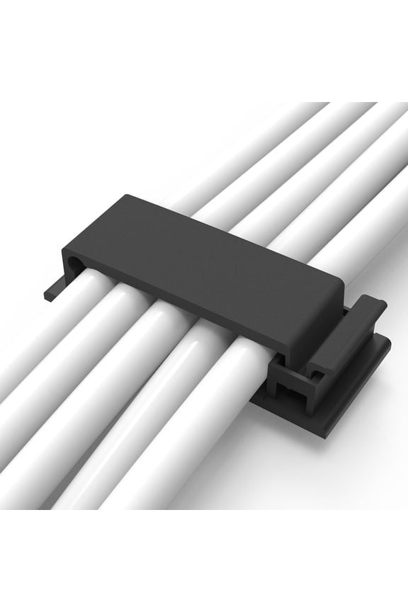 Multipurpose Cord Clips, Cable Clips Cable Management Strong Adhesive Backing, for Cable Management and Cable Runs, TV PC Wire Holder