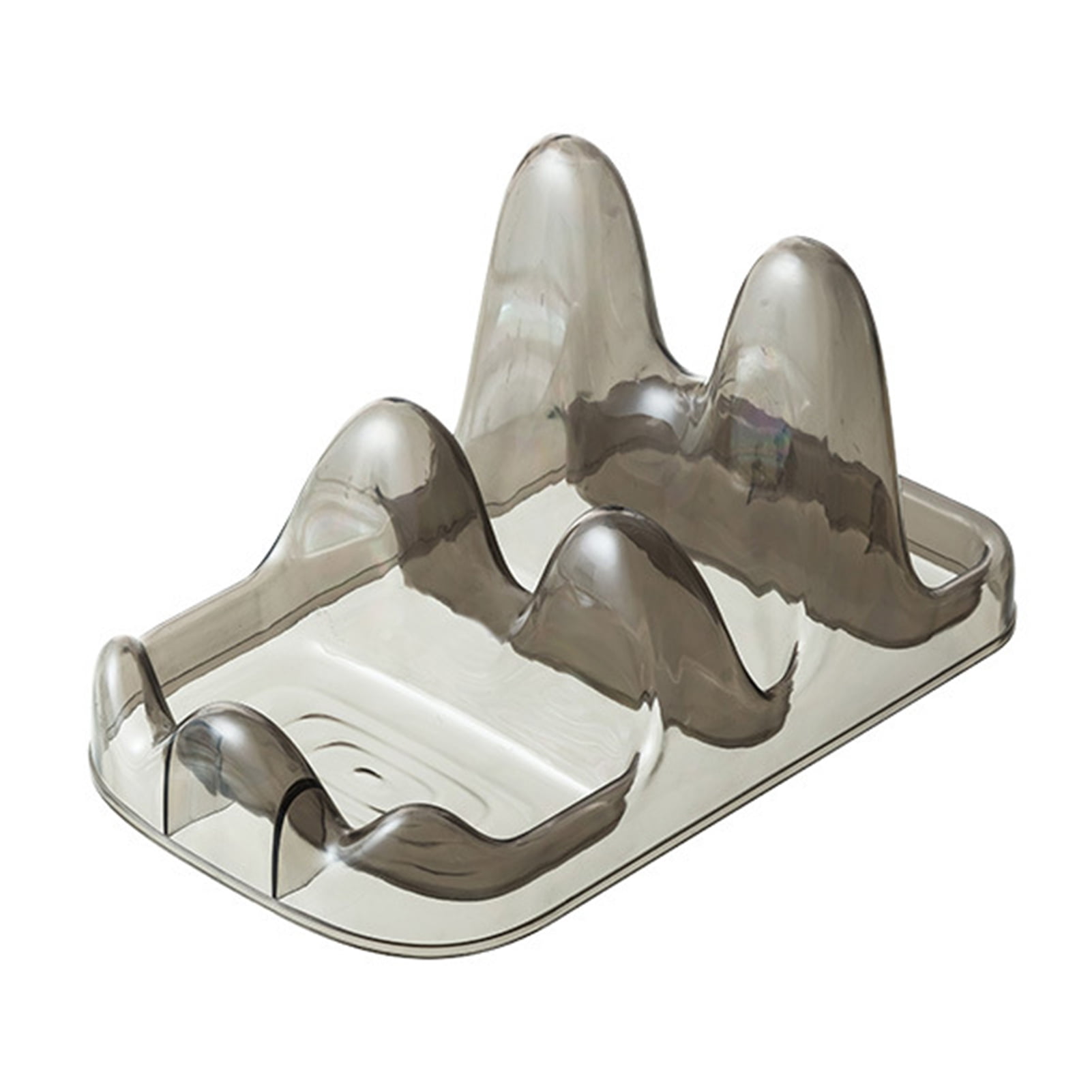 Multipurpose Countertop Pot Cover Storage Rack with Stable Base U