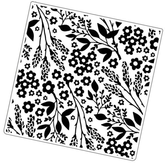 Multipurpose Craft Template for Embossed Decorations and Gift