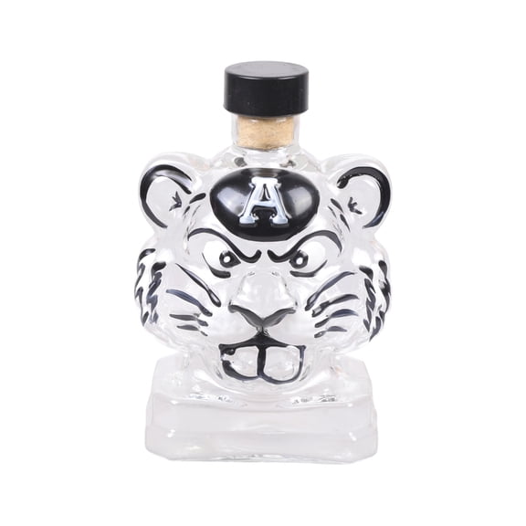 Multipurpose Creative Liquor Container Unique Tigers Shape Glass Whiskeys Bottle