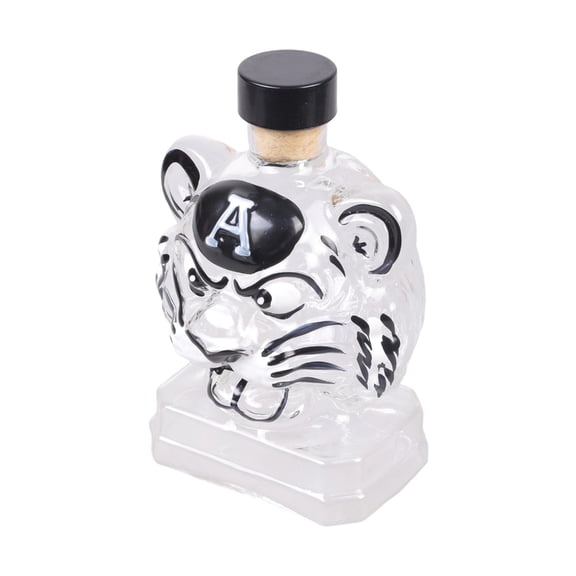 Multipurpose Creative Liquor Container Unique Tigers Shape Glass Whiskeys Bottle