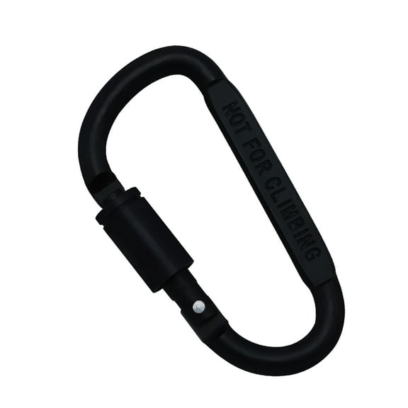 Multipurpose D-Shape Buckle Aluminum Alloy Climbing Carabiner Hooks Clip Twistlock D-ring Locking Clip Easy to Use