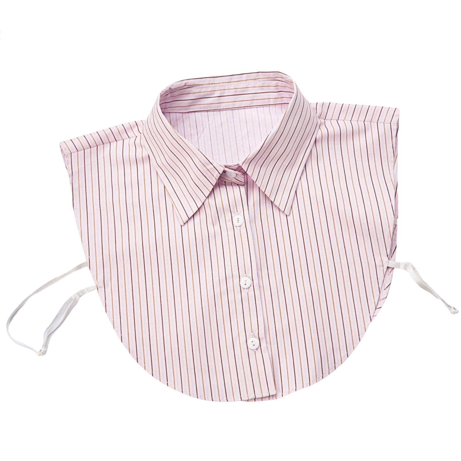 Multipurpose Detachable Shirt Collar Insert for Women Elegant Striped ...