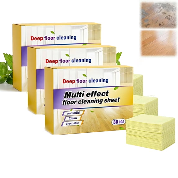 Multipurpose Dissolvable Floor Cleaning Sheets, Multi-Surface Cleaner for Floors