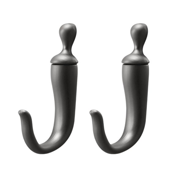 Multipurpose Easy Install Pepper Shaped Hook Adhesive Backing Zincs Alloy Hangers for Clothes Hats Bags