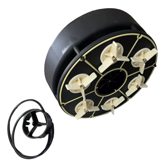 Multipurpose Efficient 4 Port Gear Module for Paramounted In Floor Cleaning Systems Water Valves Replacement Part