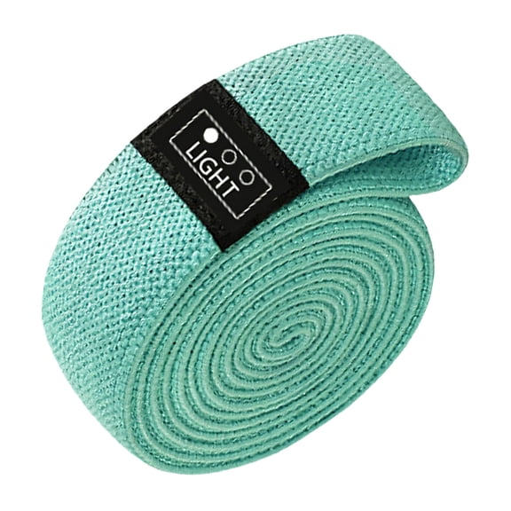 Multipurpose Elastic Glute Exercise Resistance Loop With Anti Roll Fabric Ideal For Squats Lunges And Mobility Training