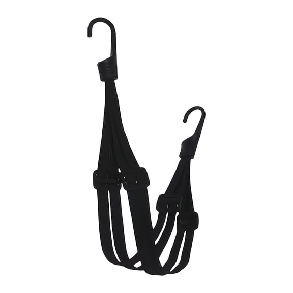 Multipurpose Elastic Retention Cord for Motorcycle Helmets Adjust Fastening Solution Luggage Retractable Rope