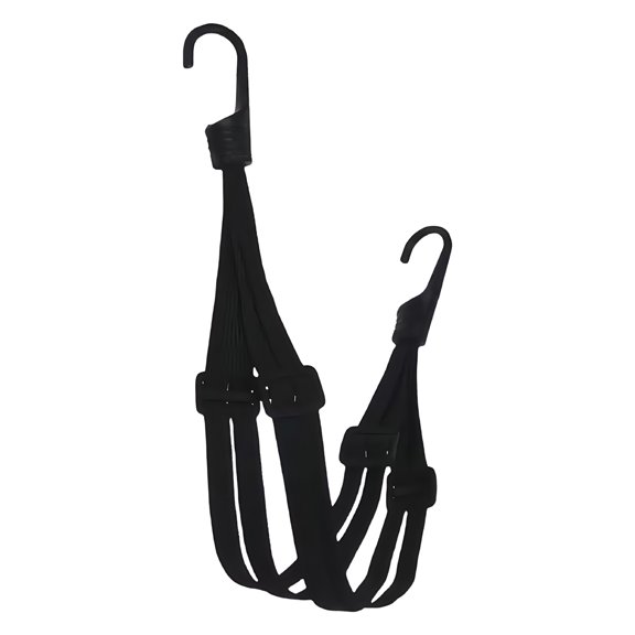 Multipurpose Elastic Retention Cord for Motorcycle Helmets Adjust Fastening Solution Luggage Retractable Rope