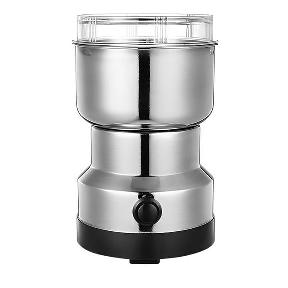 Multipurpose Electric Coffee Bean Grinding Tool Stainless Steel Milling Machine For Seeds Spices Herbs Nuts Coffee Grinder ,Easy to Use