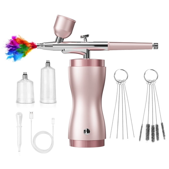 Multipurpose Electric Sprayer Airbrushing Guns With Adjustable Pressure Ideal For Model Painting Crafts Wall Decoration