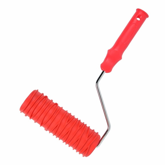 Multipurpose Embossed Paint Roller Decorative Rubber Texture Roller for Creative Homes Decoration and Craft Projects