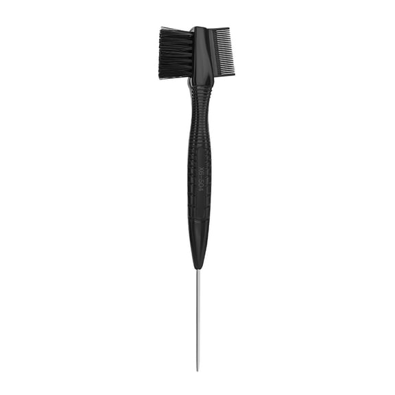 Multipurpose Eyebrow Comb Steel Pin shape And Nylon Tips For Brow Shaping And Flyaway Management