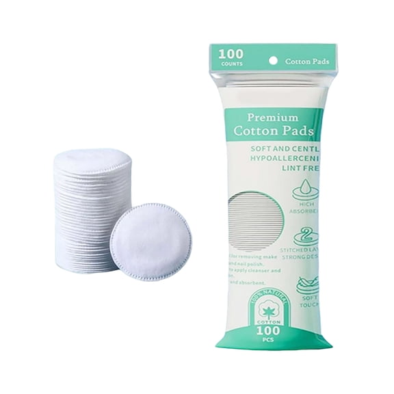 Multipurpose Fabric Face Cotton Pad For Makeup Removal Skincare Routine And Sensitive Areas Care 1pack