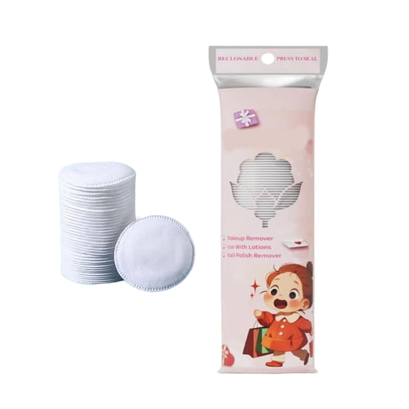 Multipurpose Fabric Face Cotton Pad For Makeup Removal Skincare Routine And Sensitive Areas Care 1pack