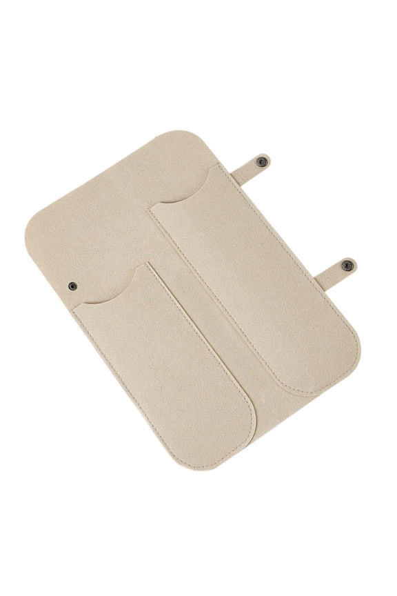 Multipurpose Felt Organizer Pouch For Curling Wands And Beauty Accessories