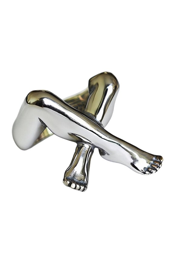 Multipurpose Finger Rings Party Accessories Leg Geometric Knuckles Rings Alloy Texture for Matching Fashion Outfits