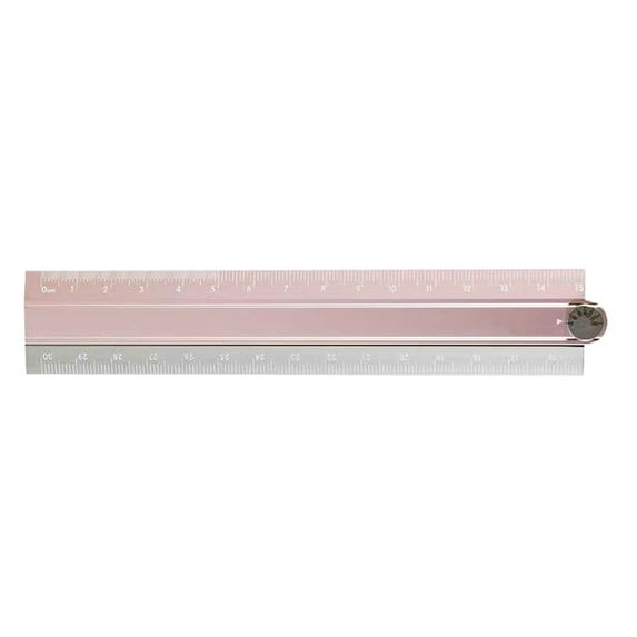 Multipurpose Folding Aluminum Alloy Ruler Professional Measurement Tool for Drafting Engineering Technical Drawing
