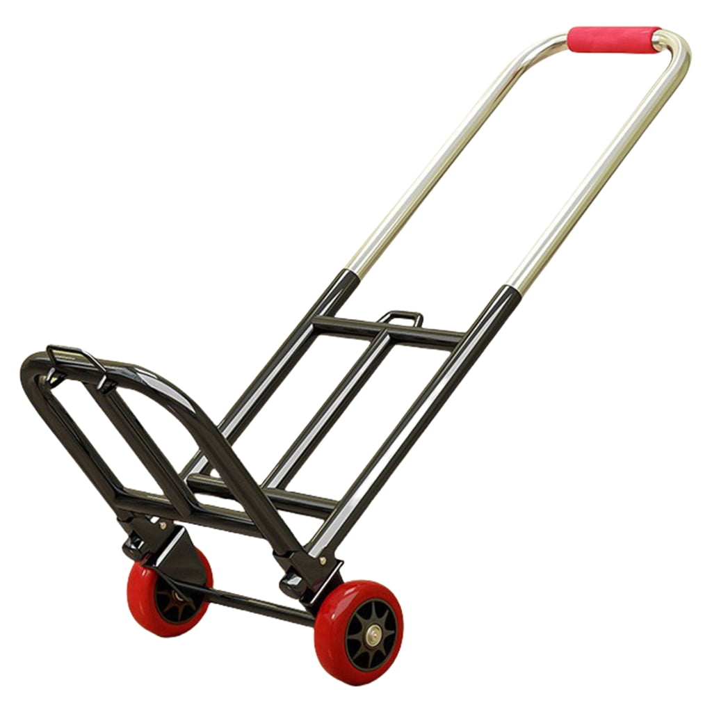 Multipurpose Folding Hand Truck Cart with Stable Wheels for Various Terrains