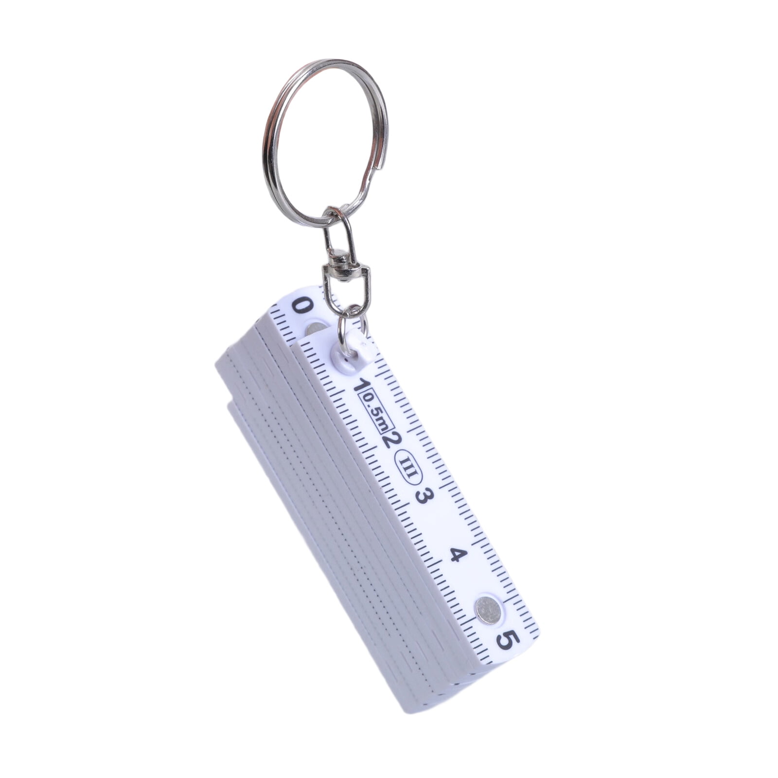Wallet Size Ruler Multipurpose Folding Ruler Keyring Pocket Sized Ruler Multiple Use ...
