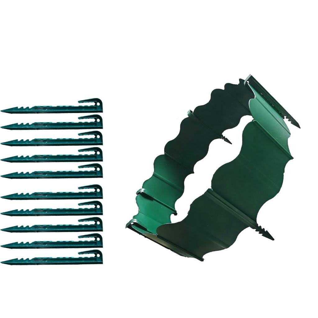 Multipurpose Garden Landscape Edging Border Edging Decorative Landscape Fence Border for Yard Garden Flower Bed