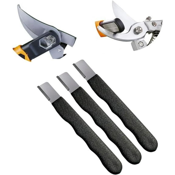 Multipurpose Garden Tool Blade Sharpener for Knife,Pocket Shears Scissor Sharpener,Universal Tool Sharpener for Pruning Shears, Hedge Scissors, Clippers, Pocket Knives (red*1pcs)