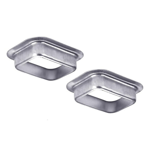 Multipurpose Gutter Downspout Transition Set Aluminum Drop Outlet 2 Pack