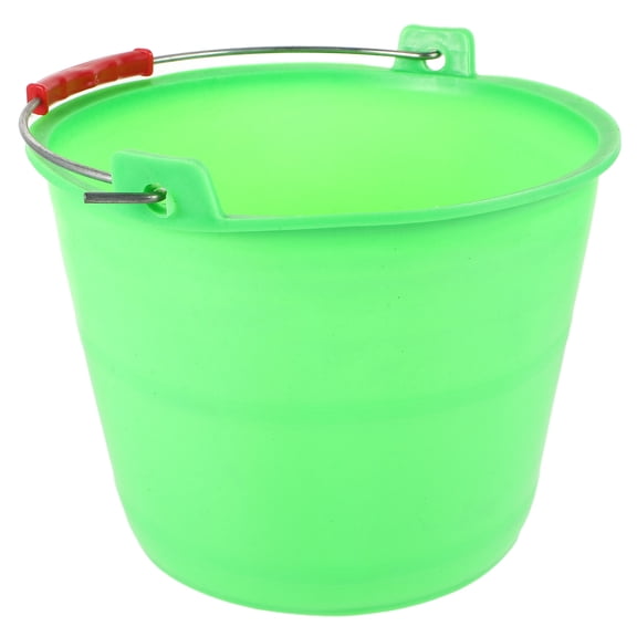 Multipurpose Heavy Duty Construction Site Bucket with Portable Handle and Durable PP