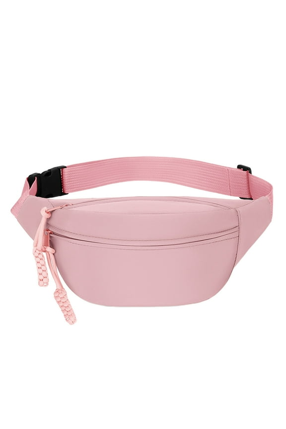 Multipurpose Hiking Backpack with Adjustable Chest Strap and Shoulder Straps for Casual Outdoor Use - Pink