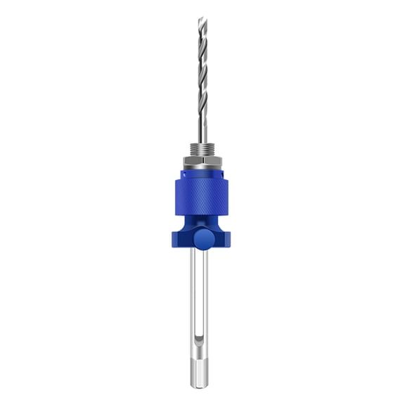 Multipurpose Hole Saw Arbor Drill Bit Extension Rod with Quick Releases Mechanism Hole Opener Connector for Power Tool
