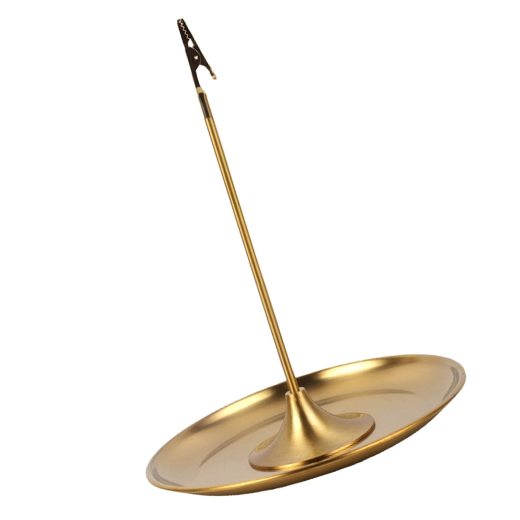 Multipurpose Incenses Ashes Tray Clip Set for Relaxing Fragrances in